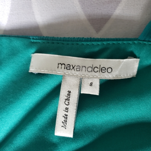 Teal high-low dress - Picture 7 of 7